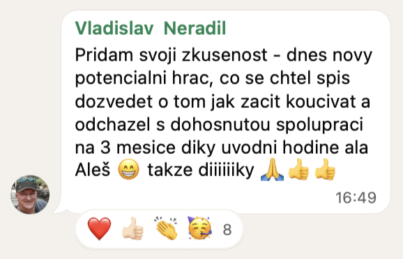 Reference z WhatsApp