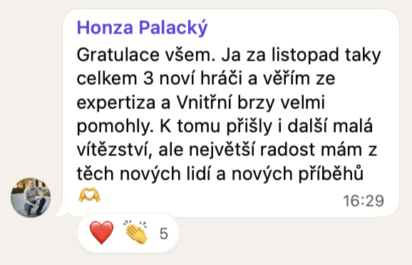 Reference z WhatsApp