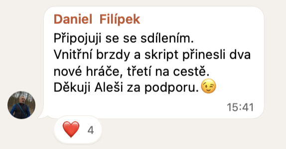 Reference z WhatsApp