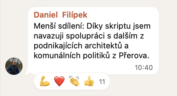 Reference z WhatsApp
